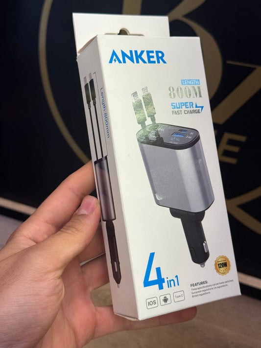 ANKER 4-in-1 car charger