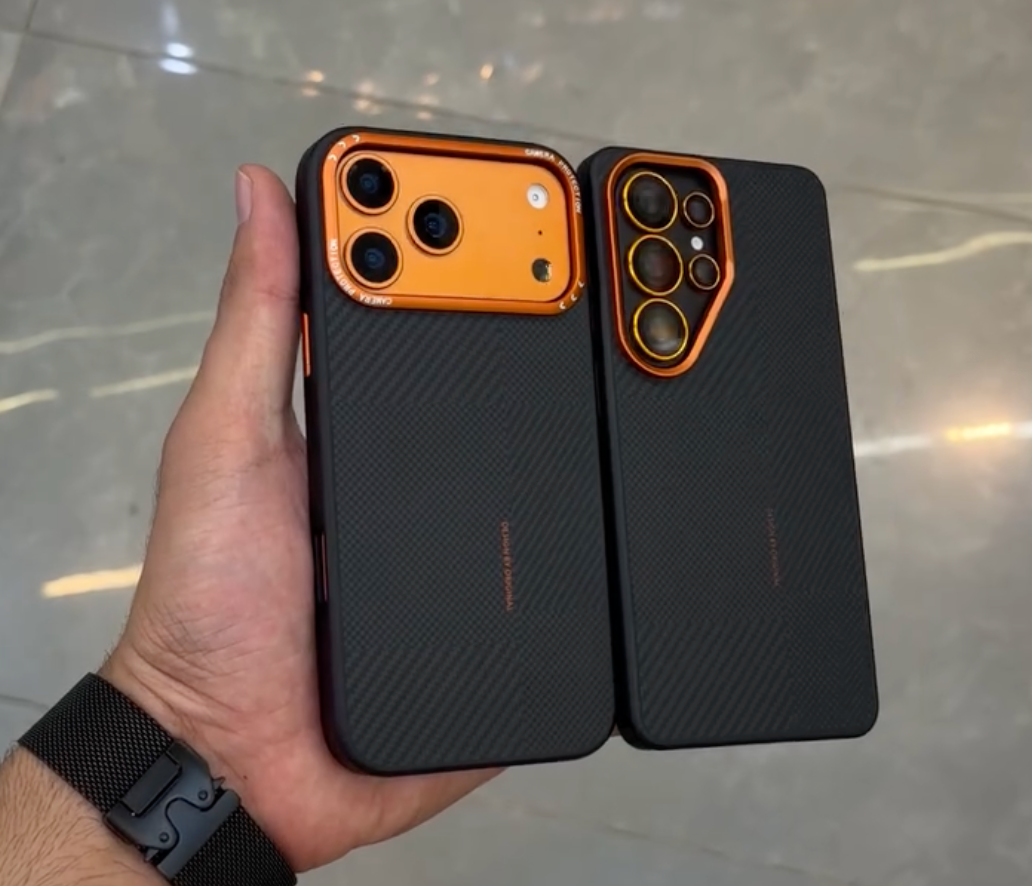 Matte Carbon Fiber Texture Case
